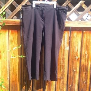 Michel Studio Black Stretch Capris